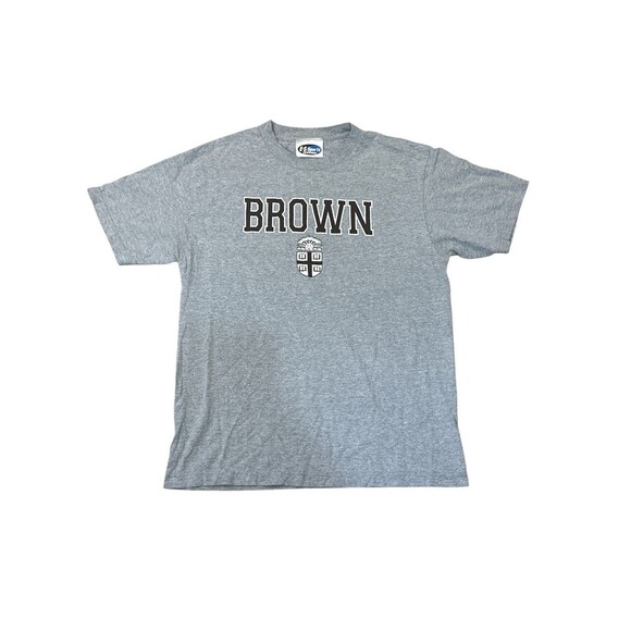 ES Sports Other - Vintage E-S‎ Sports Label Tag BROWN UNIVERSITY Size Medium Grey